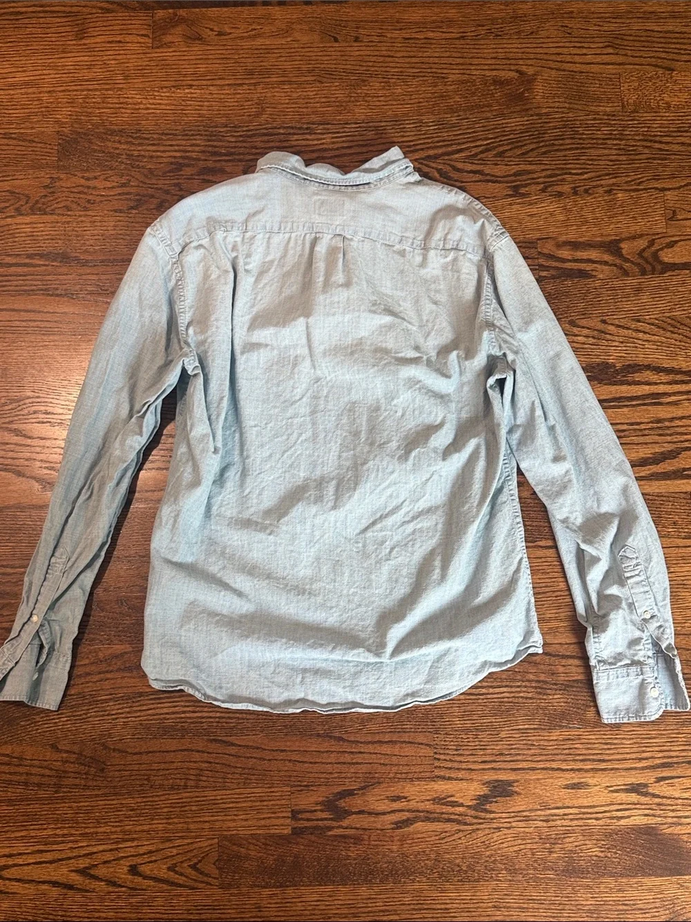 J. Crew Light Blue Button-Down Oxford Shirt